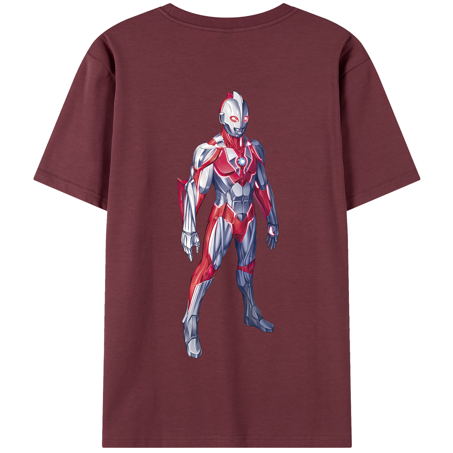 （画像用） ウルトラマン Ultraman 綿100％半袖Tシャツ（背面プリント）